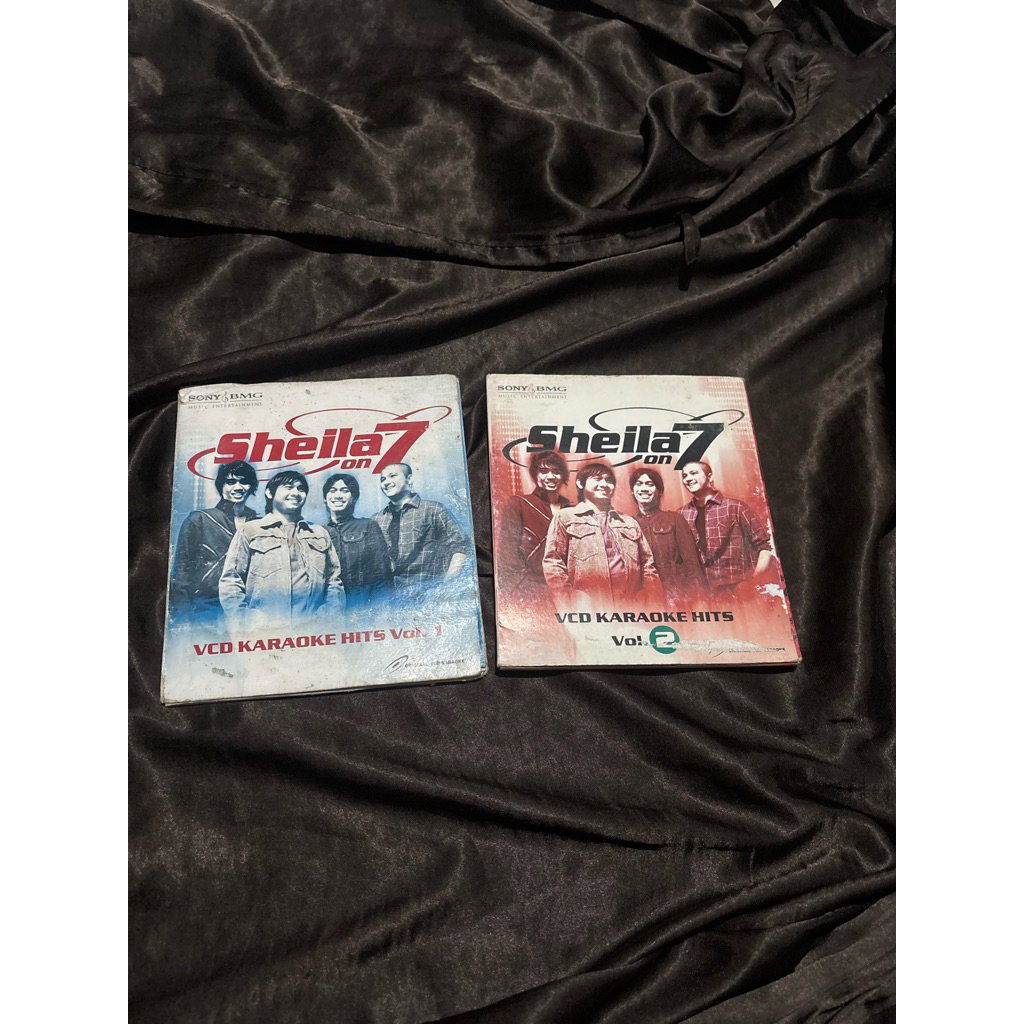 VCD SHEILA ON 7 - VOL 1 & 2 ORIGINAL