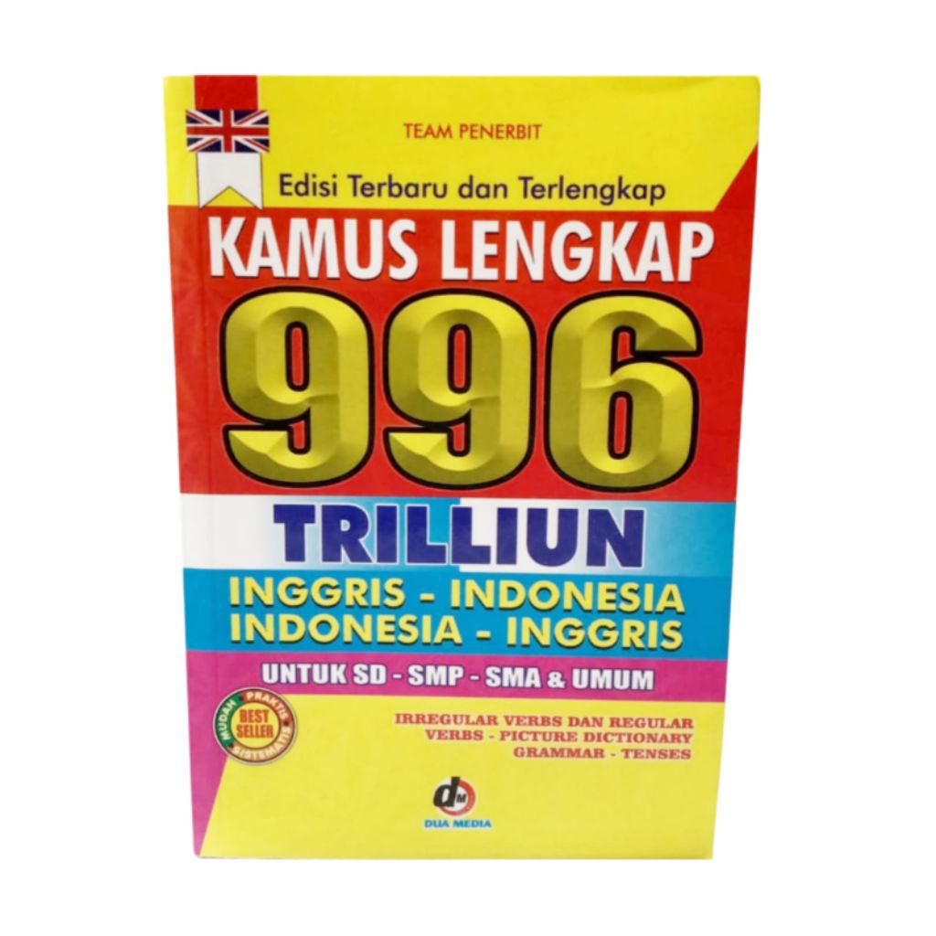 Buku Kamus Lengkap 996 Triliun Ukuran 10x14,5 Cm