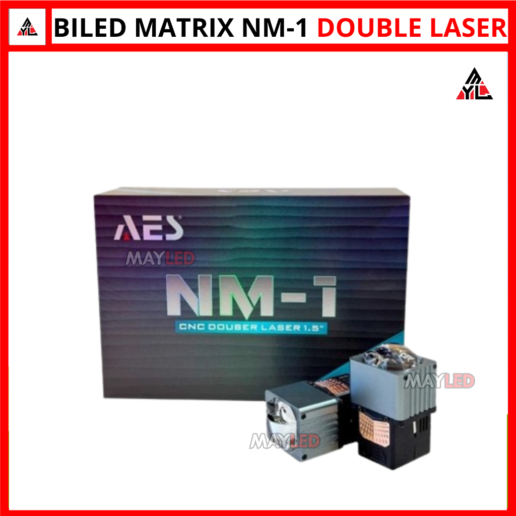 Biled Lens Matrix Bi-led NM1 Double Laser 1.5 Inch AES Matrix