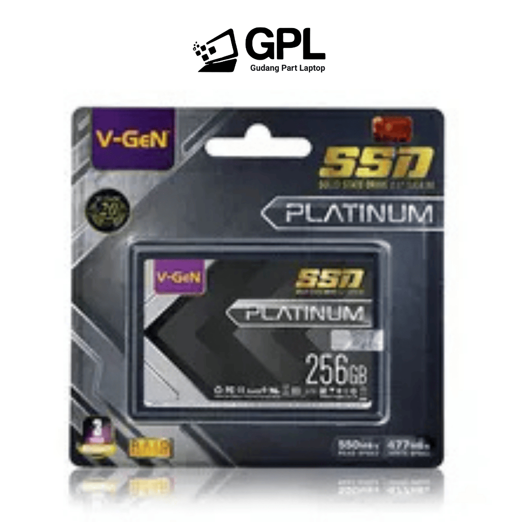 SSD V-GeN Solid State Drive 256GB SATA 3 SSD SATA III VGEN - 256GB