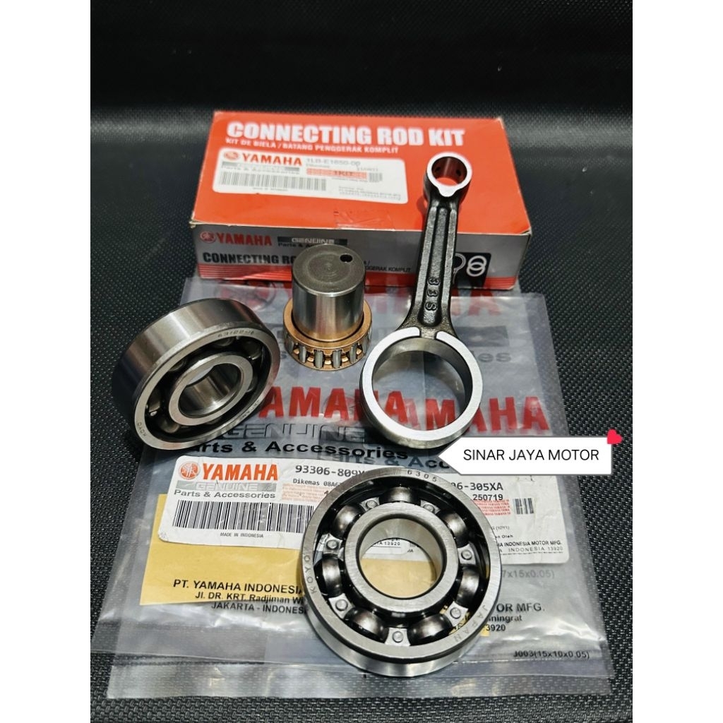 Stang seher 1LB+2pcs Bearing Kruk As 6305+63/22 Yamaha Xeon GT 125 Xeon RC Xeon karbu