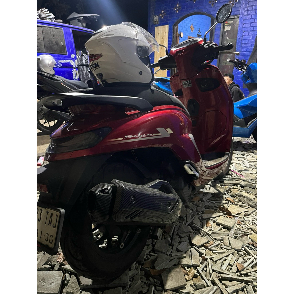 knalpot ori pcx original pcx 160&arem pcx 160 pnp honda staylo