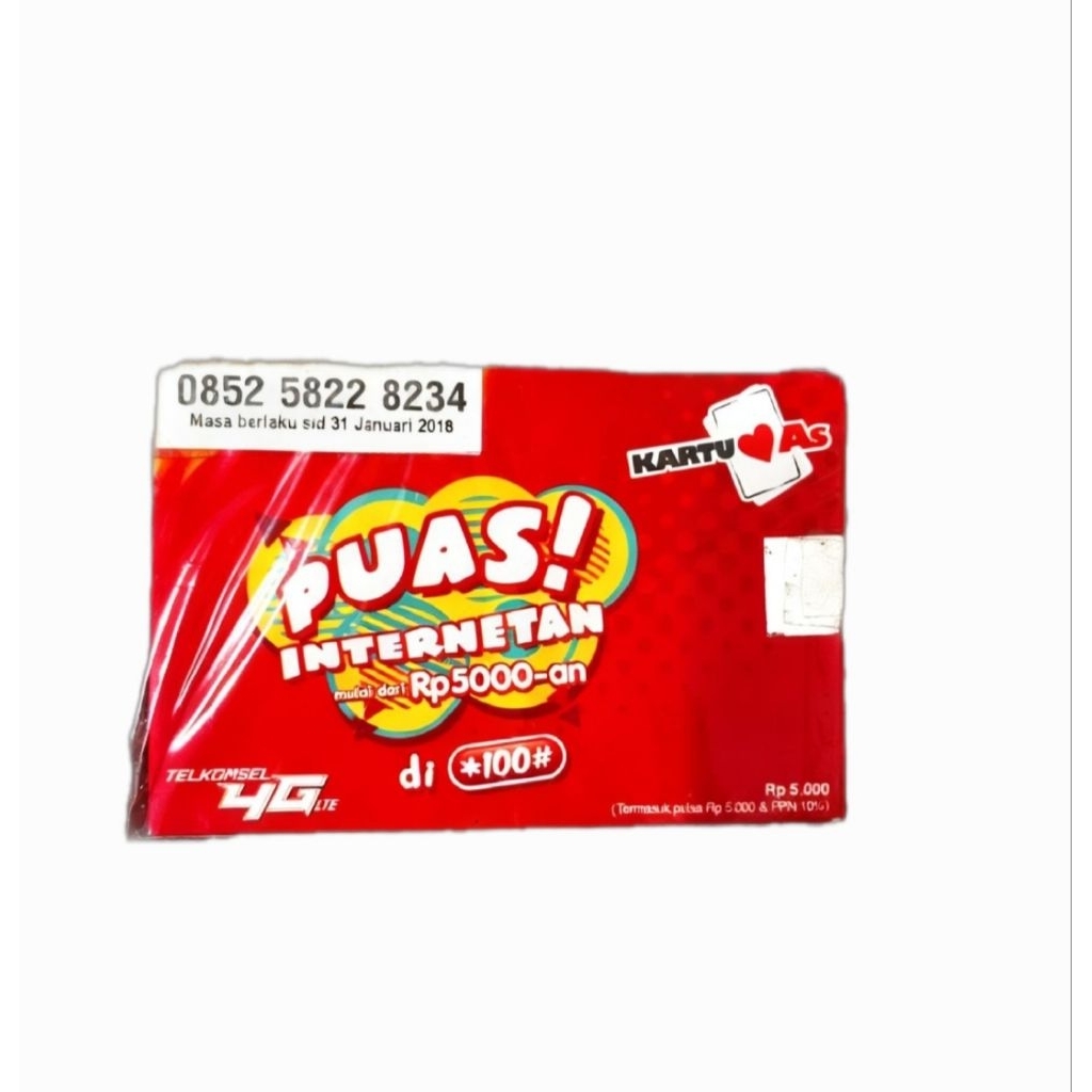 kartu perdana AS JADUL