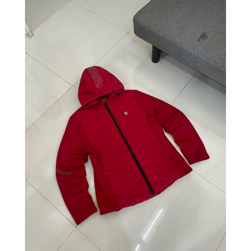 Puffer Jacket K-swiss Size L ( 66x55 ) Original