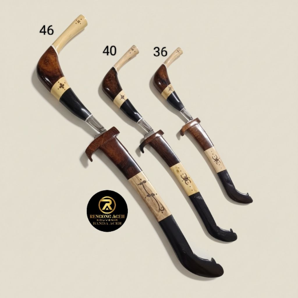 RENCONG ASLI ACEH KOMBINASI STAINLESS SEDANG