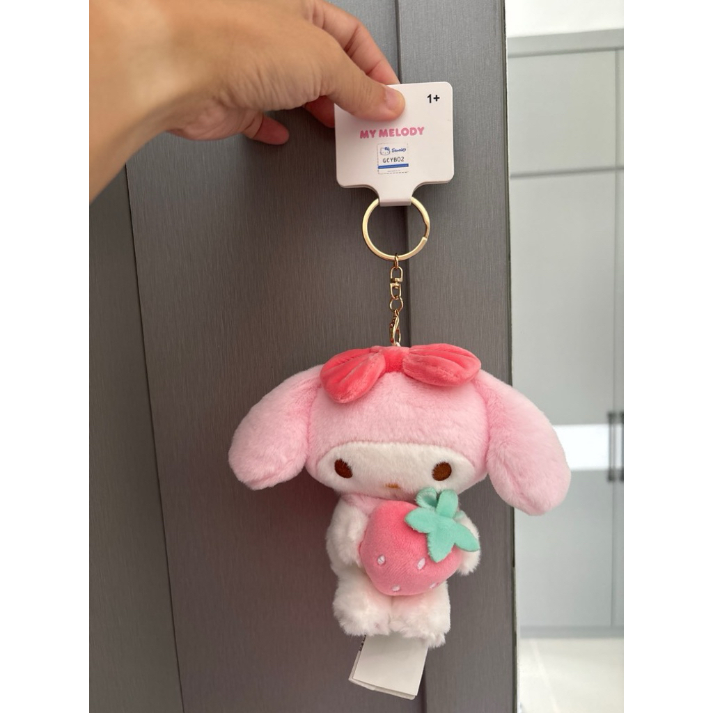 My Melody Plush Bag charm