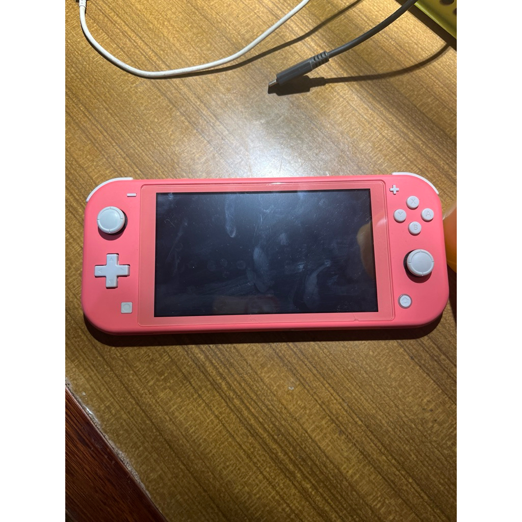 nintendo switch lite coral second