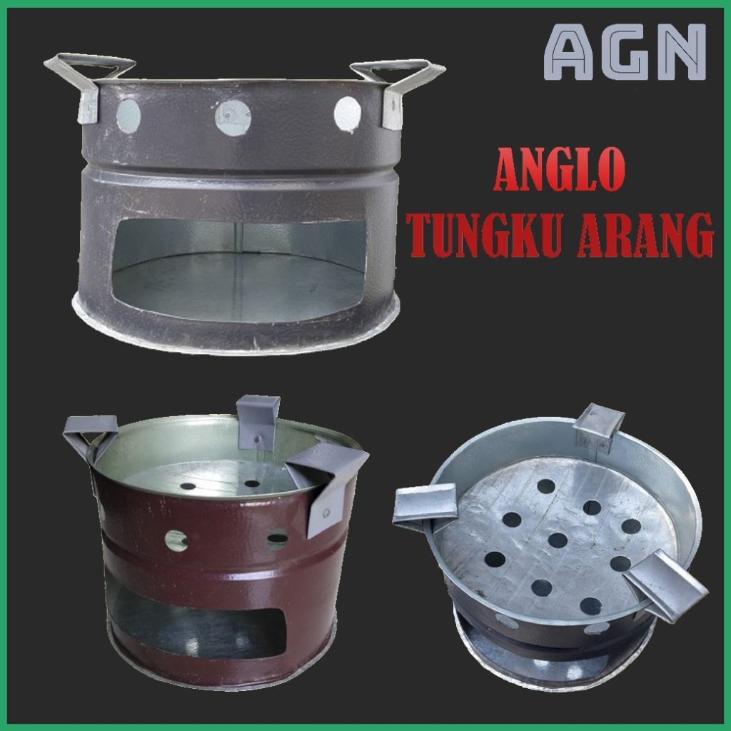 Anglo Tungku Arang / Kompor Arang Tradisional / Tungku Angkringan
