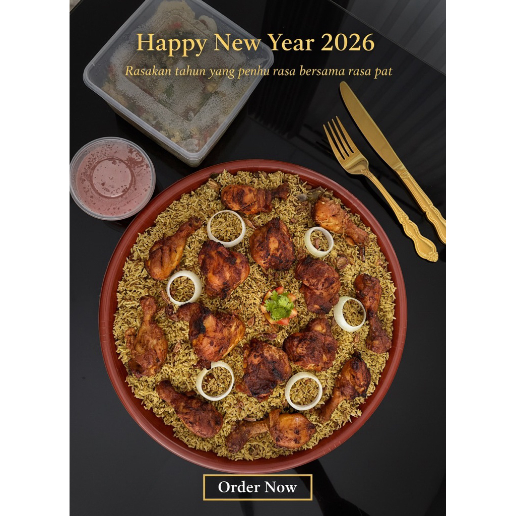 Nasi Biryani/ Nasi Kebuli tampah