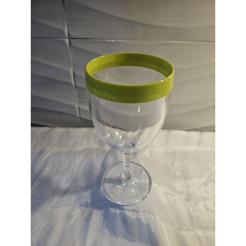 gelas cocktail allegra sparkling glass tupperware