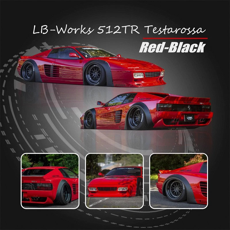 Star Model 1:64 Ferrari LBWK LB-Works 512TR Testarossa