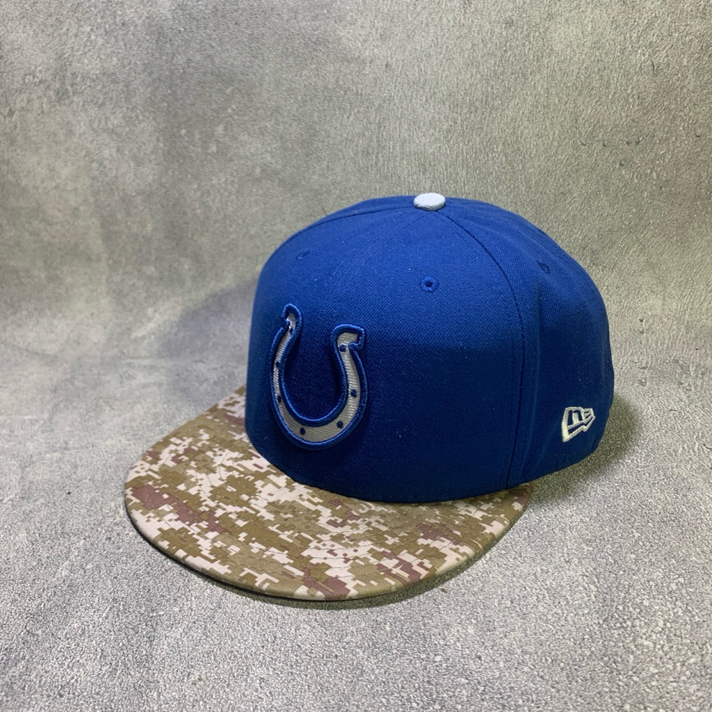 SNAPBACK HAT NFL NEW ERA 59FIFTY INDIANAPOLIS CAMO VISOR
