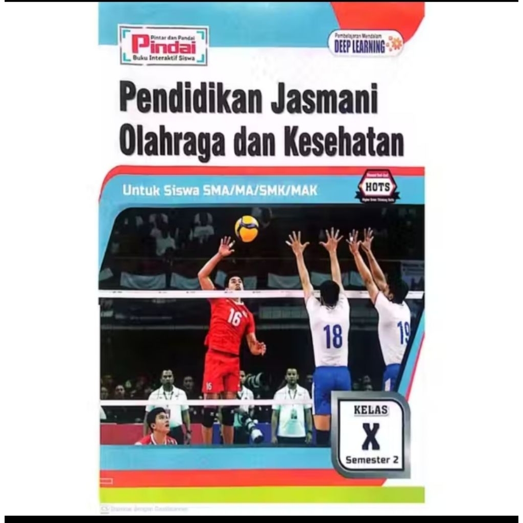 Buku LKS PJOK kelas 10 SMA/MAN semester 2 kurikulum merdeka