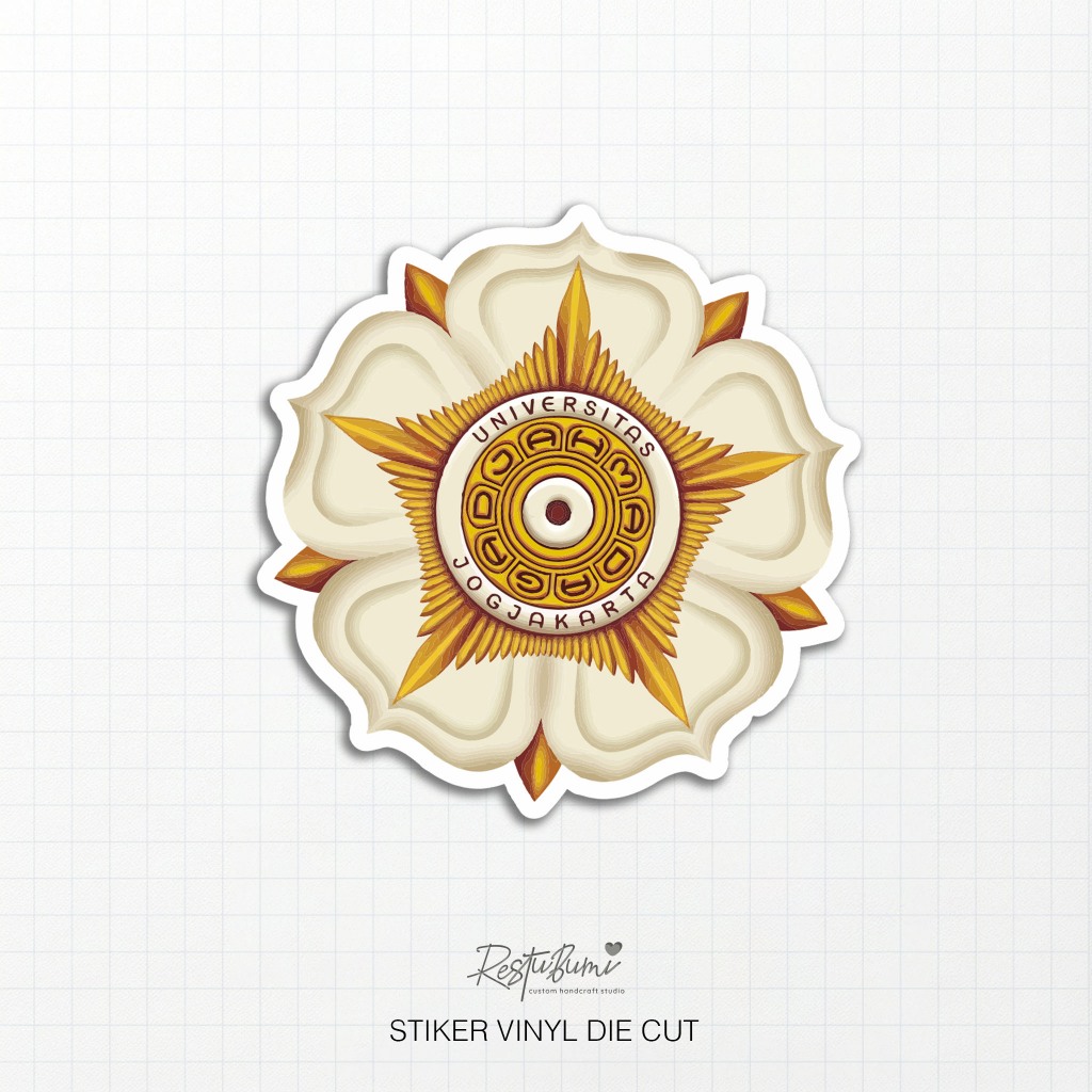 STIKER UGM  UNIVERSITAS GADJAH MADA