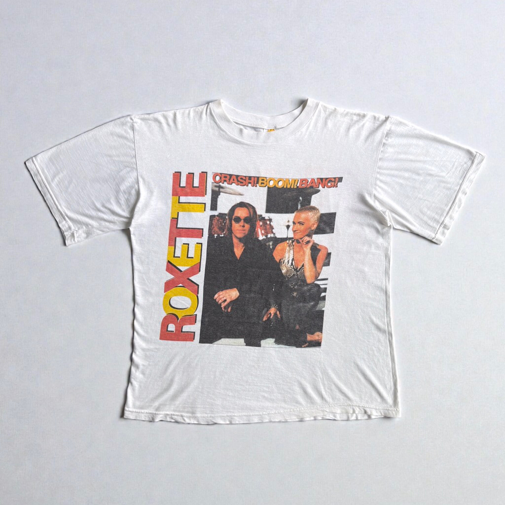 Kaos Band Vintage Roxette - Crash Boom Bang Tour 1994