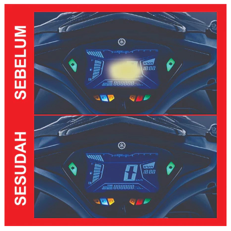 Polaris Polarizer LCD Speedometer  AEROX / LEXY