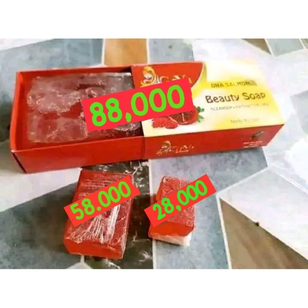 SABUN GRYA BEAUTY DNA SALMON SOAP