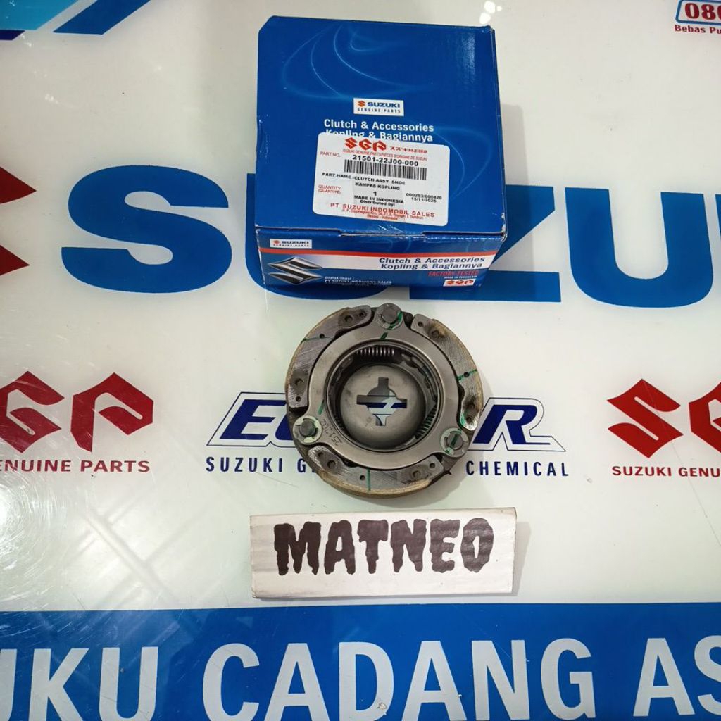 kampas kopling ganda suzuki smash fi shooter satria fi young star original sgp 21501-22J00