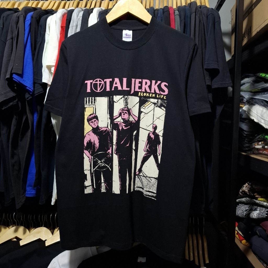 kaos band TOTAL JERKS original merch