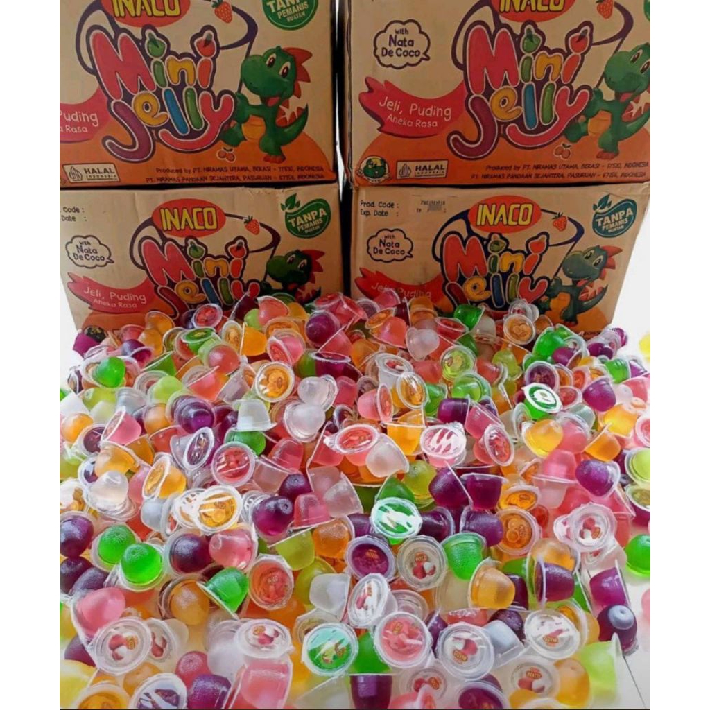 inaco jelly kartonan dan yupi