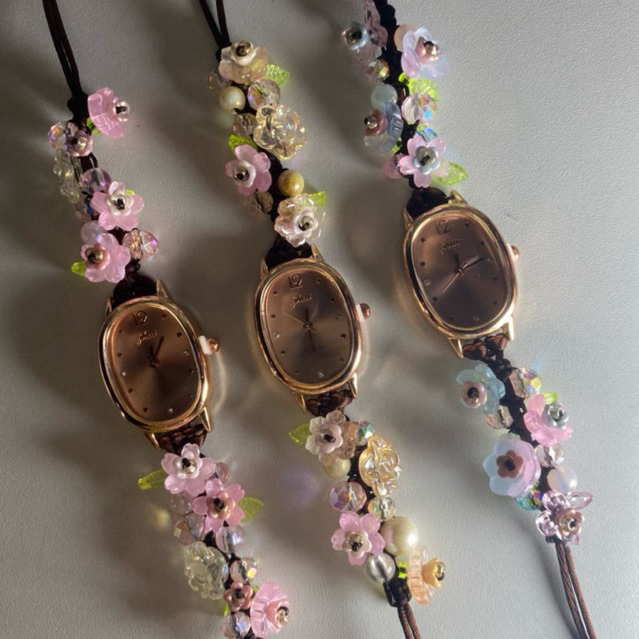 jam fairy /jam tangan fairy/jam tangan serut aestetik/gelang jam serut