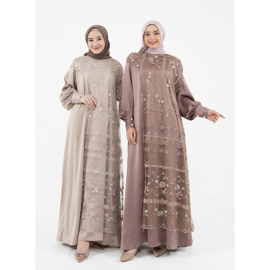 LIORA DRESS / GAMIS LEBARAN / GAMIS BRUKAT