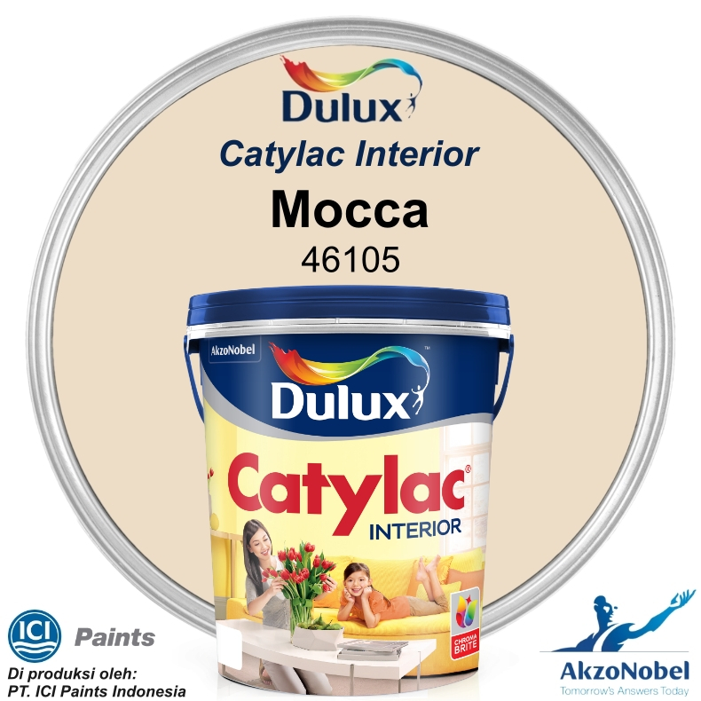CAT DULUX CATYLAC INTERIOR (Tinting) 25 KG - MOCCA 46105