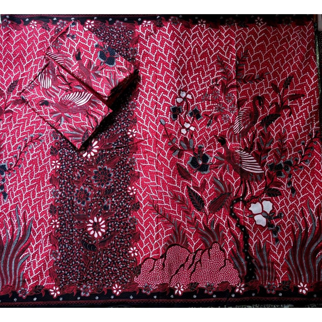 Bahan Batik Tulis Exlusive Sarimbit Katun Tanahan Asli Full Tulis Manual