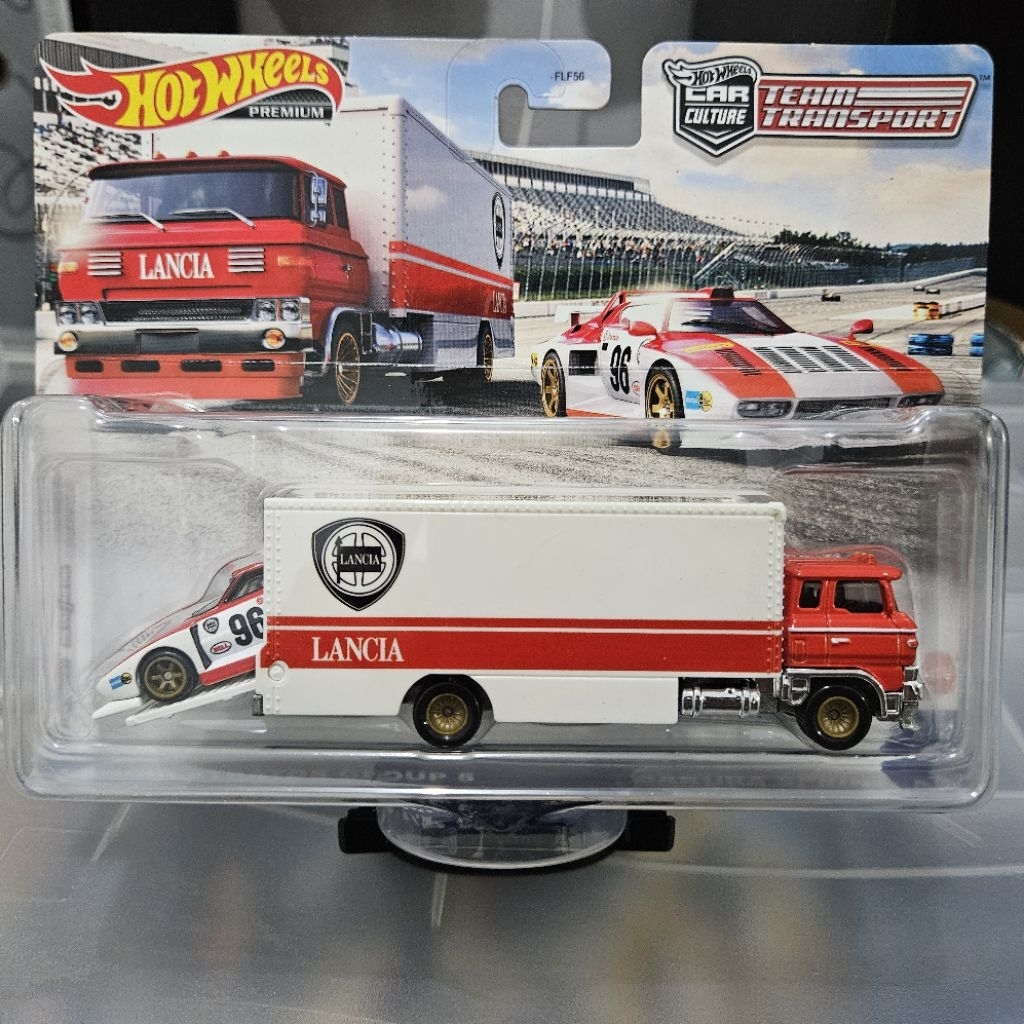 Hot Wheels Team Transport Lancia Tratos Group 5, Sakura Sprinter (Card 95%)