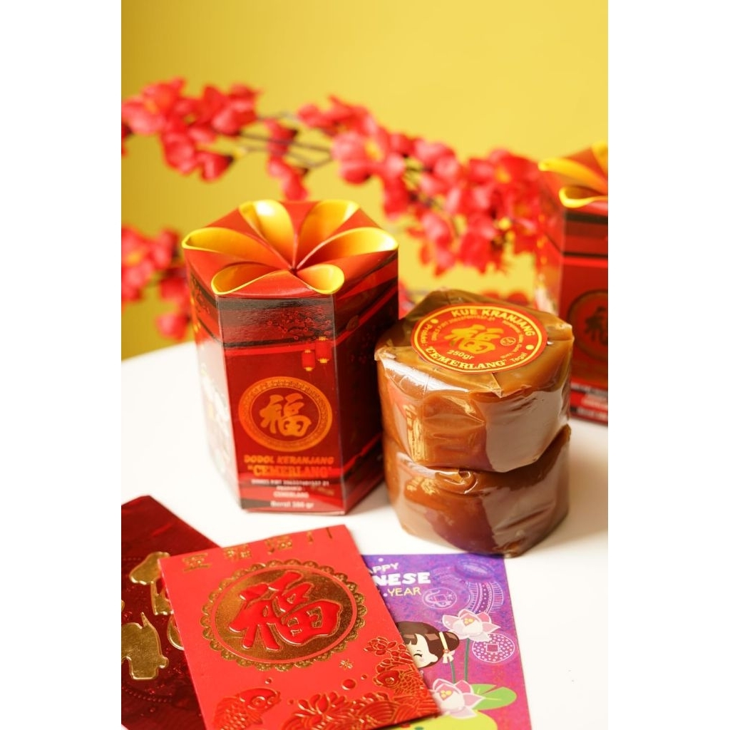 Kue Keranjang CEMERLANG Tegal isi 2 (+ Dos Kembang)