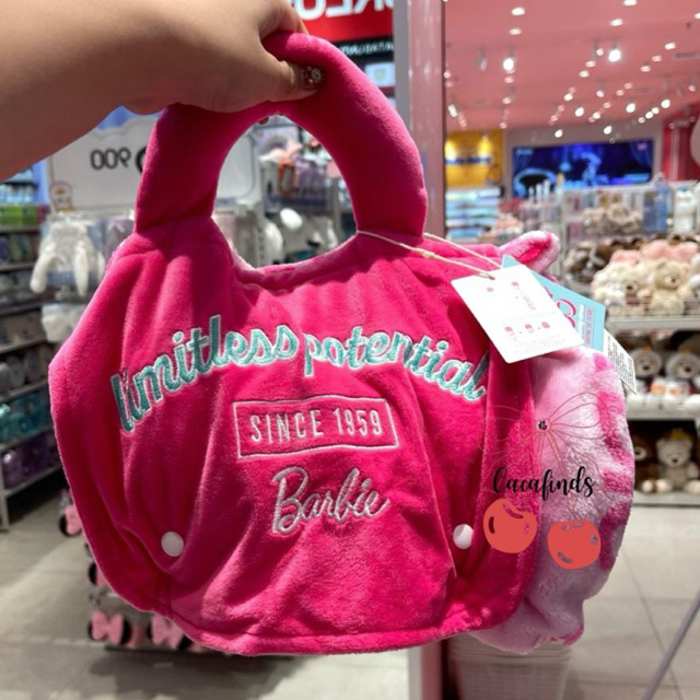 MINISO x Barbie‼️Foldable Blanket / Extra Large Selimut Barbie Shining Limitless Potential Collectio