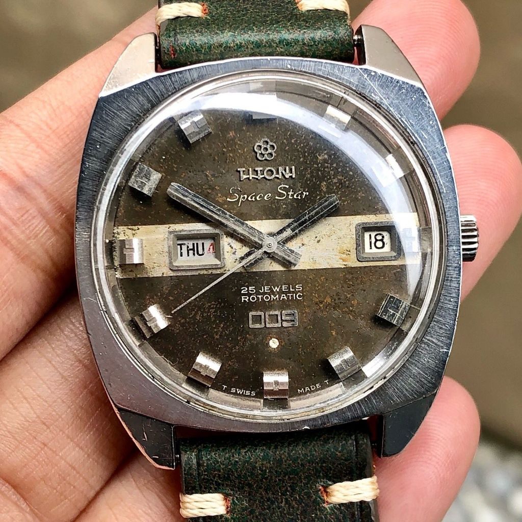 Titoni Space Star 009 25J Rotomatic Swiss Made