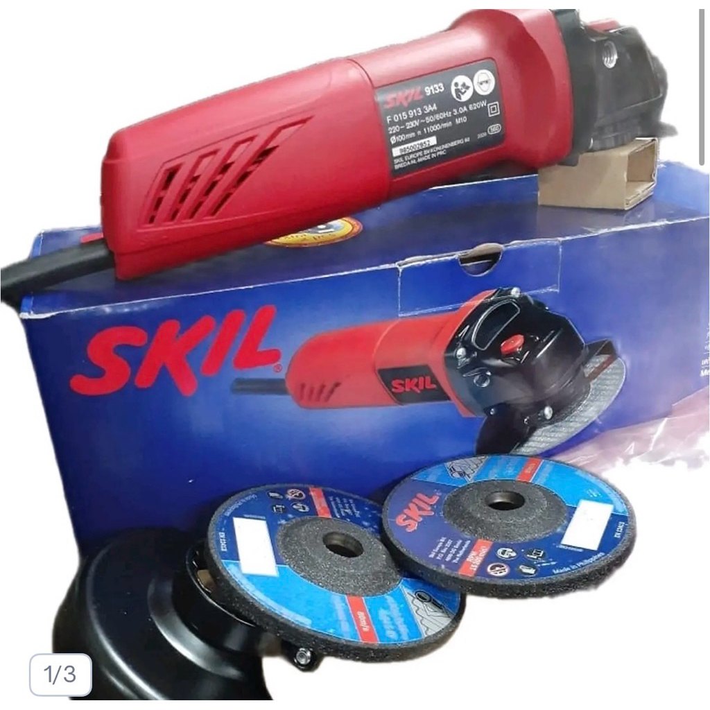 Mesin Gerinda Tangan 4 inch SKIL USA by BoSCH Original Heavy Duty