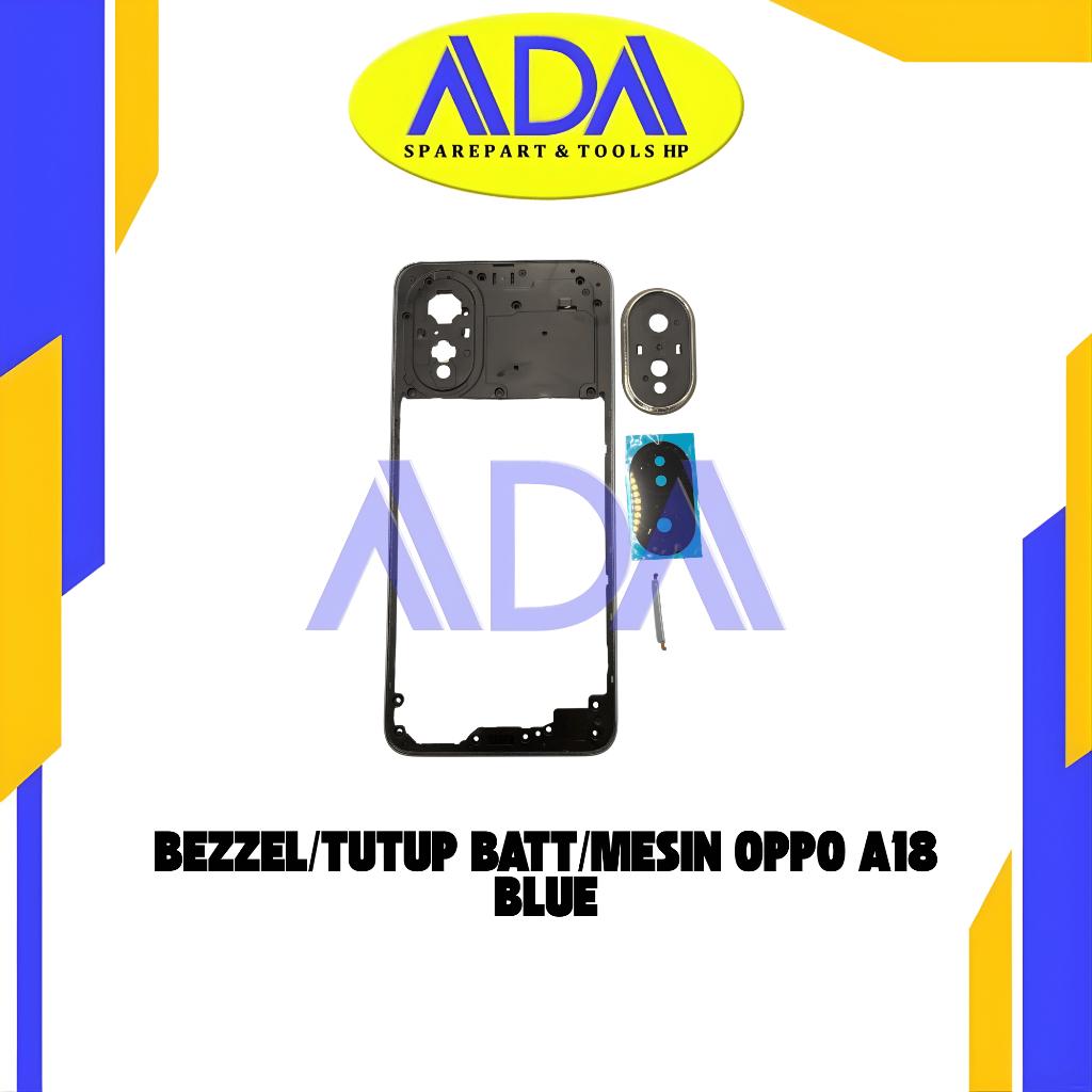 TUTUP BATERAI OPPO A18 / TUTUP MESIN / BATRE