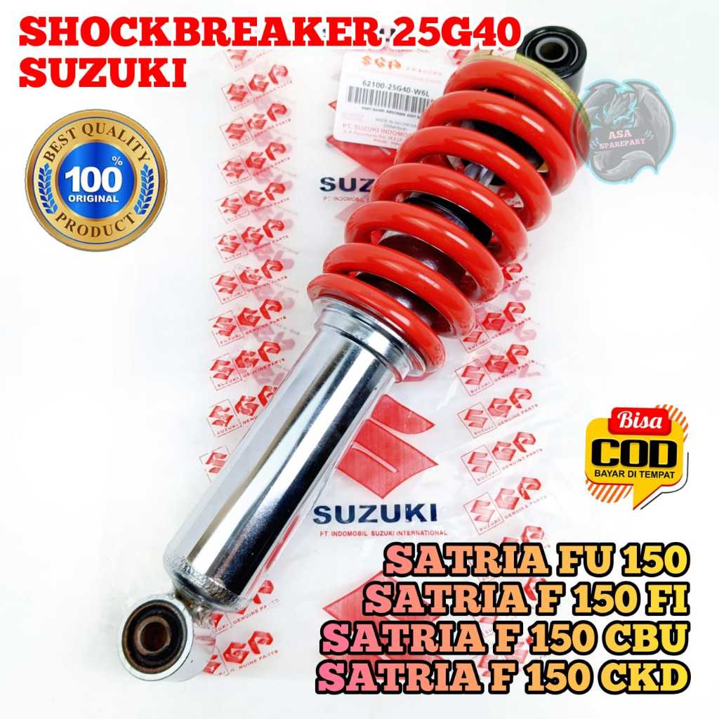 Shockbreaker Belakang 25G40 Motor Suzuki Satria FU 150 , Satria F 150 FI , Satria F 150 CBU , Satria