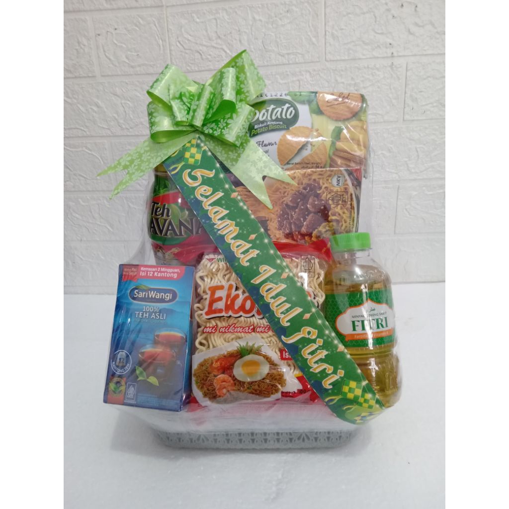 Parcel sembako / parcel lebaran / hampers mini / parcel idul fitri / hampers lamaran / mini gift