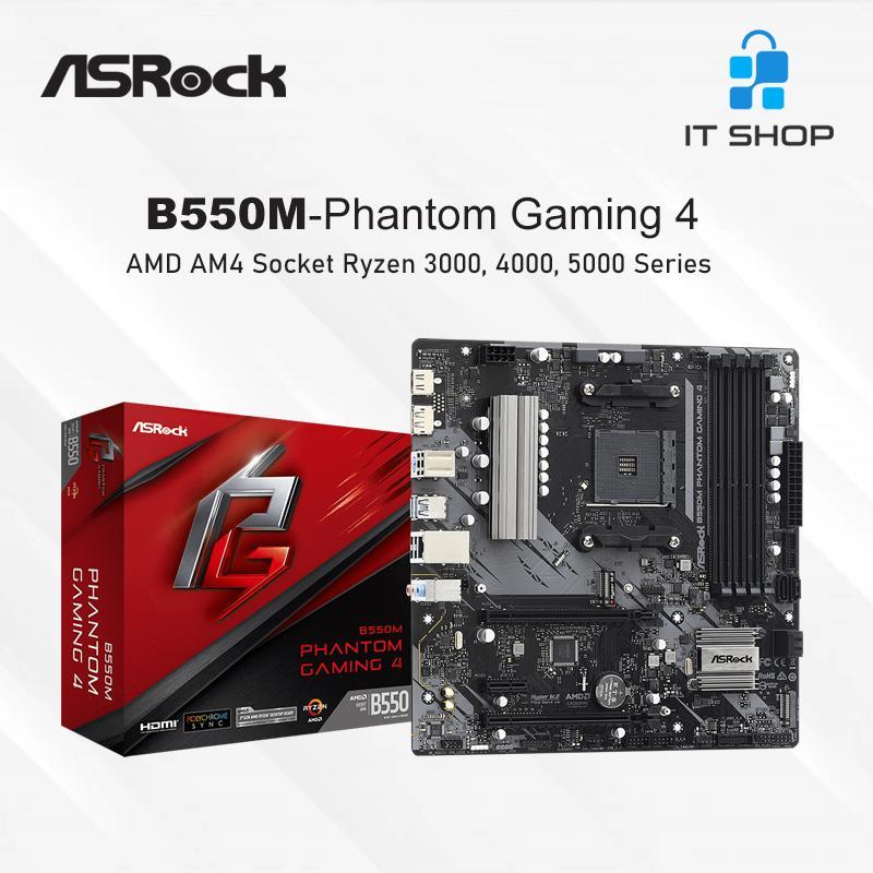 Motherboard Asrock B550M Phantom Gaming 4 - AM4