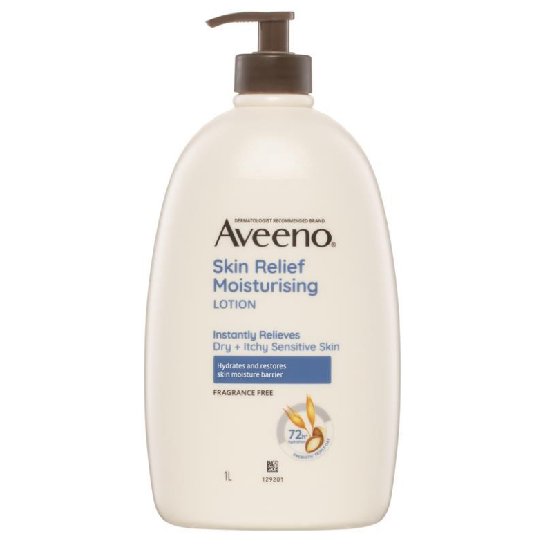 Aveeno Skin Relief Body Lotion 1L | - Lotion Kulit Sangat Kering & Sensitif Original Australia