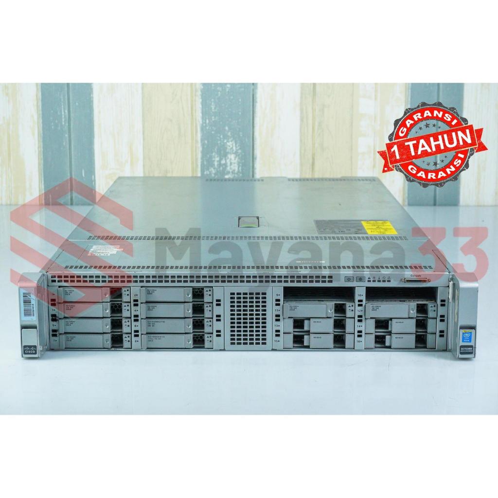 Server Cisco UCS C240 M4 16 Slot 2,5 Inch 24 Core 48 Thread GARANSI 1 TAHUN bukan R730 R630 DL 380 G