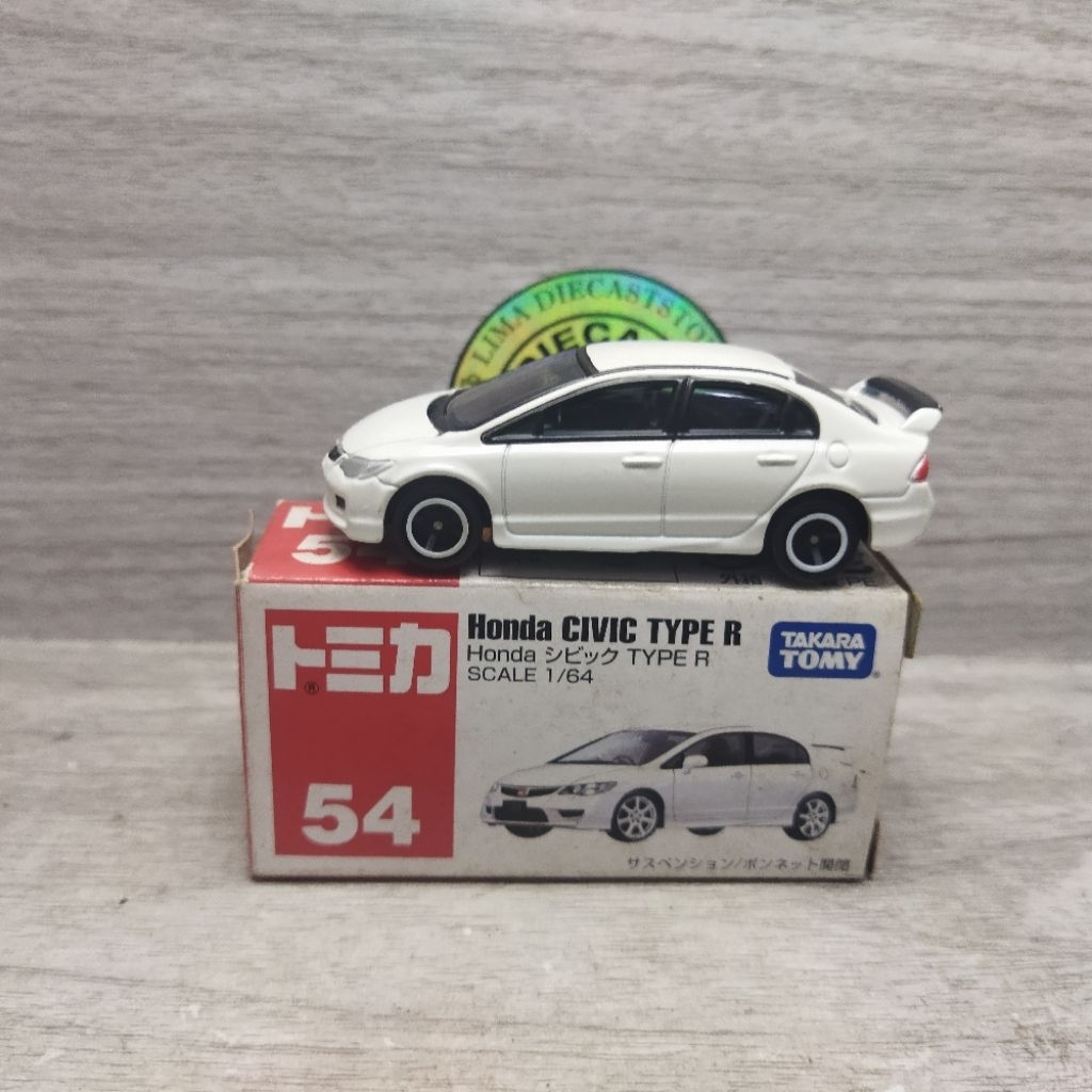 tomica no 54 honda civic type R FD