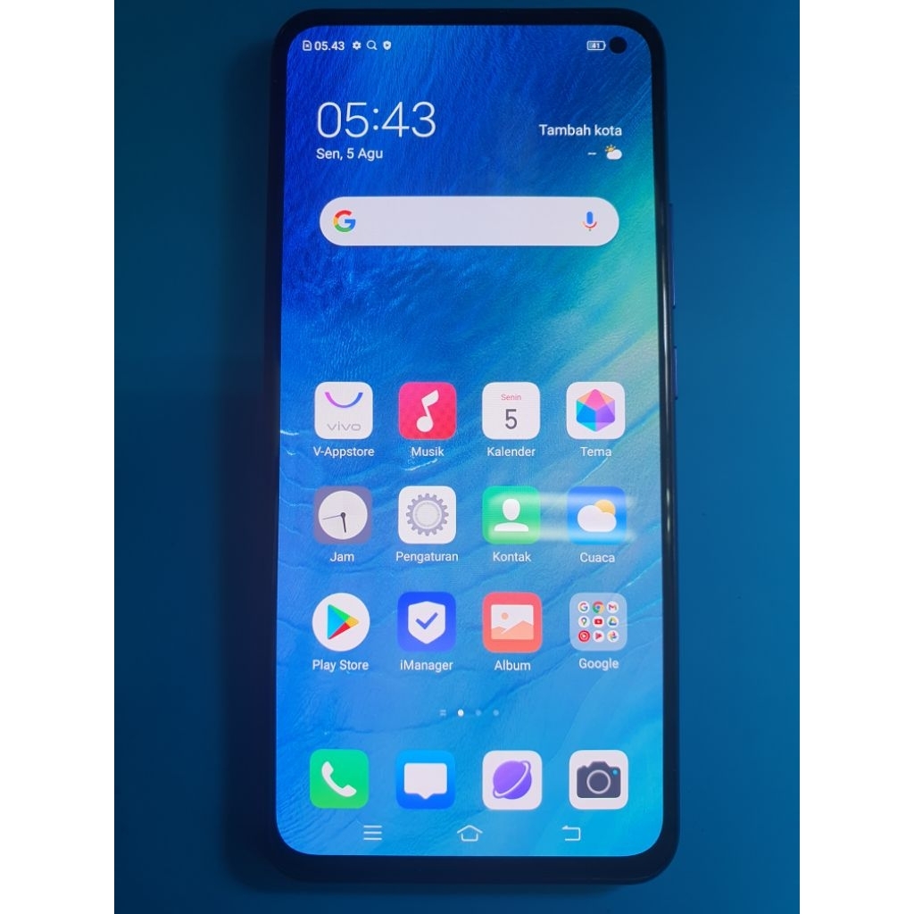 Bukan Handphone Part LCD Vivo V19 Original Copotan