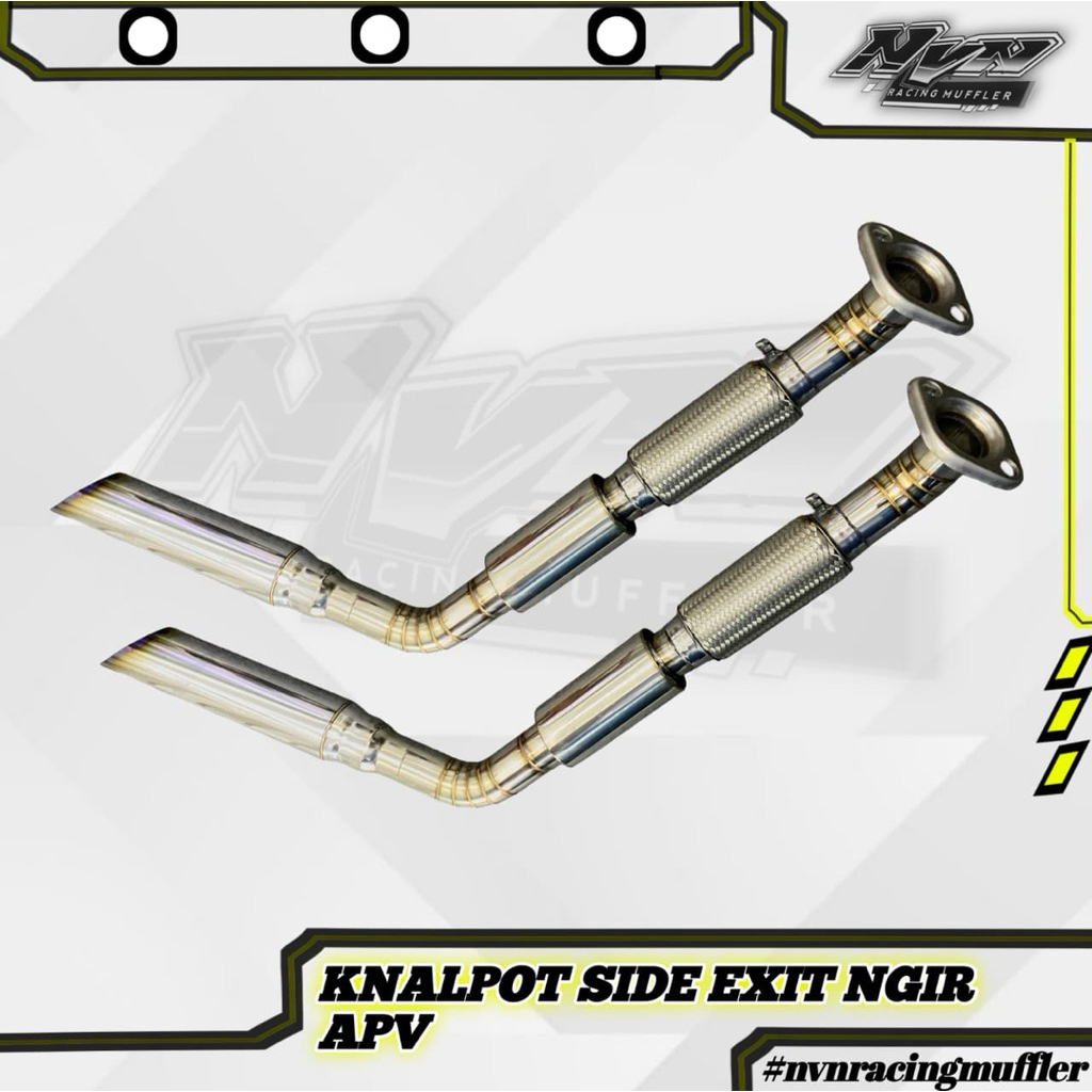 KNALPOT RACING SIDE EXIT BRONG NGIR MOBIL APV