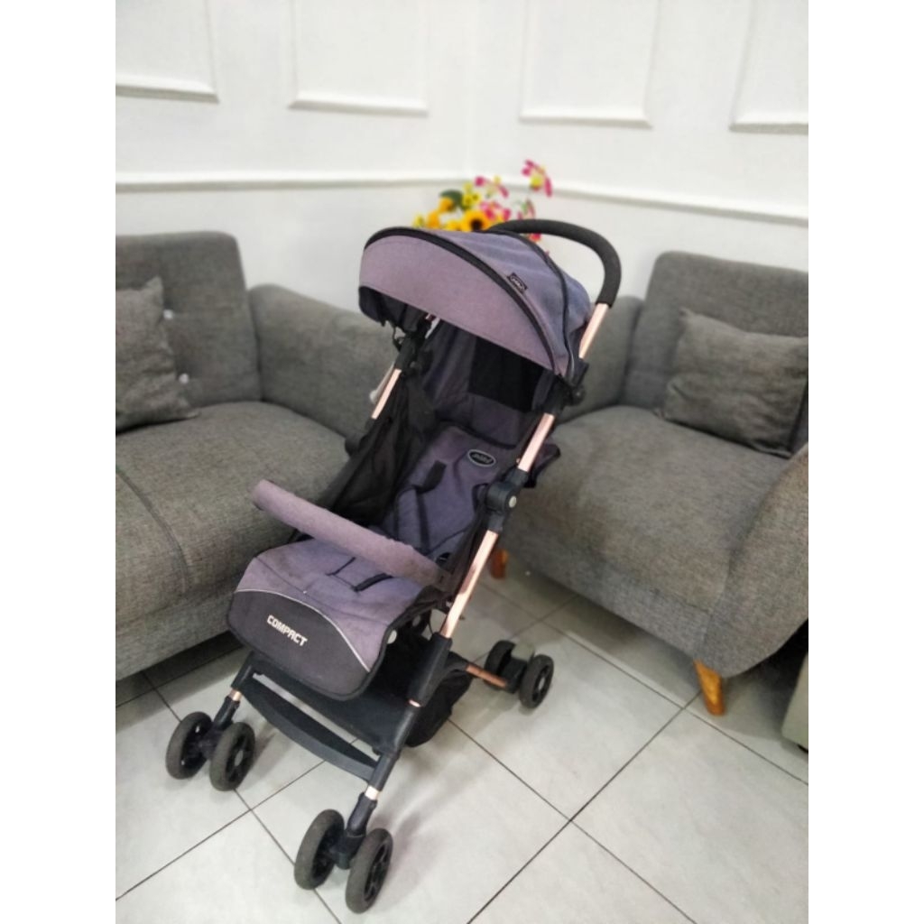 stroller Pliko Compact cabin size preloved
