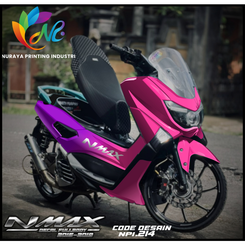 ( COD ) Decal Stiker Nmax Old Full Body  -  Variasi Nmax 2015- 2019 Full Body NPI.214