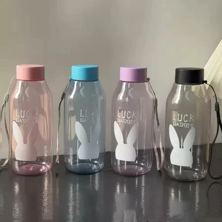 Botol MInum Plastik LUCK RABBIT 500 ML / Botol Bless Luck Rabbit