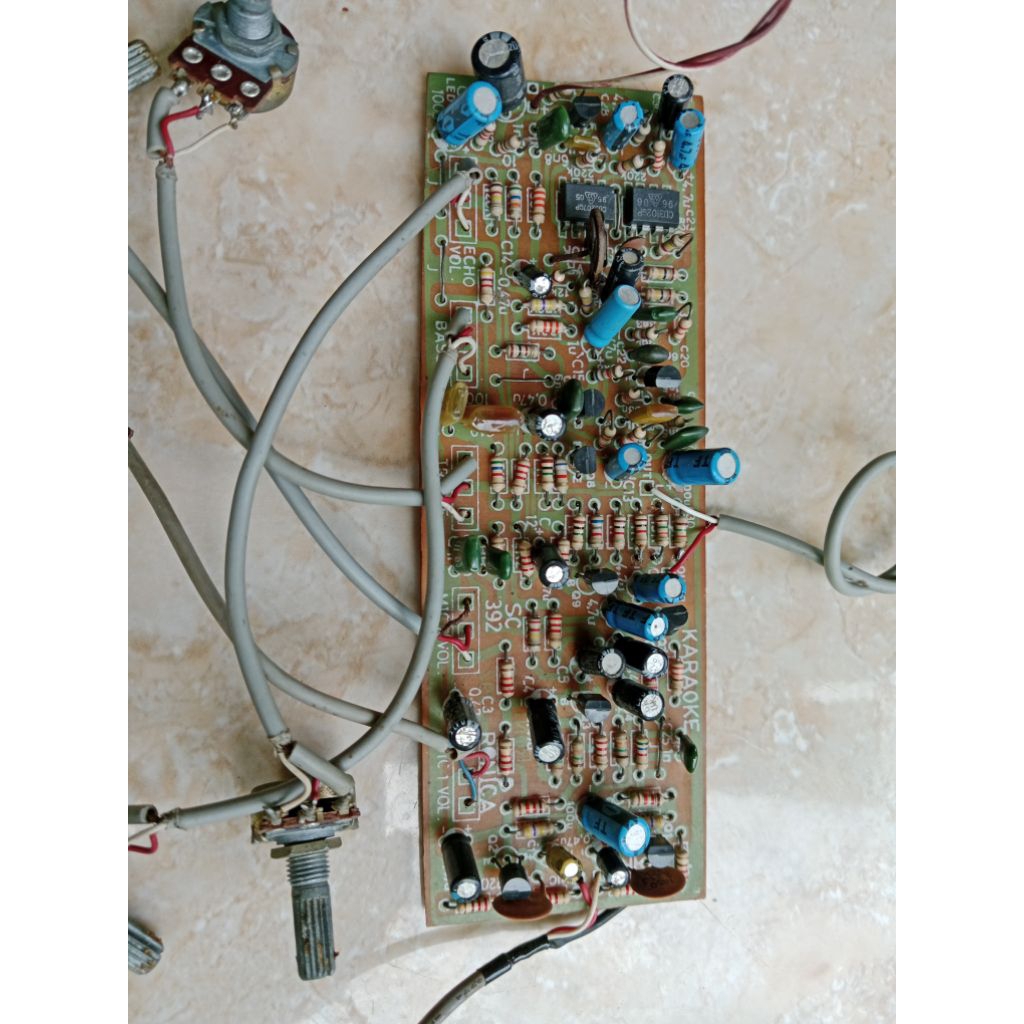 COPOTAN KIT ECHO KARAOKE  2 MIC RONICA