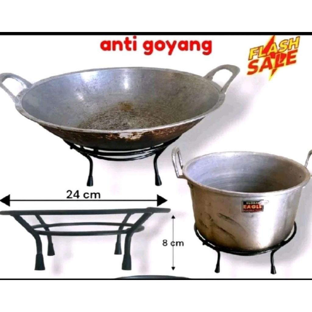 TATAKAN WAJAN PANCI TEFLON SERBAGUNA