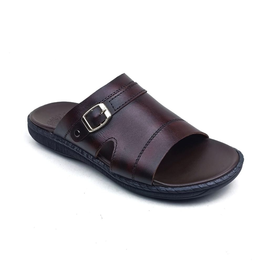 Sandal Selop Pria Kulit 100% Asli Original