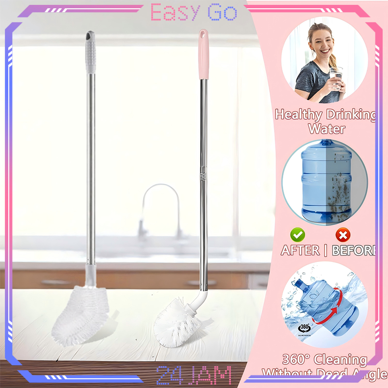 Sikat Pembersih Galon Air Minum Stainless Sikat Galon Gagang Panjang Sikat Galon Manual Alat Pembers