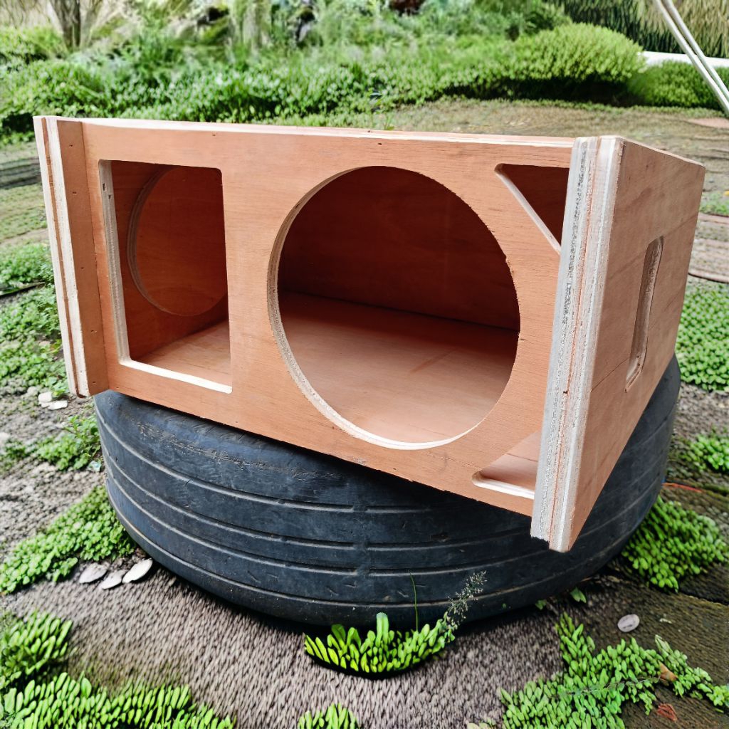 Box Speaker Line Array 8 Inch Single Tweeter Bahan 12mm